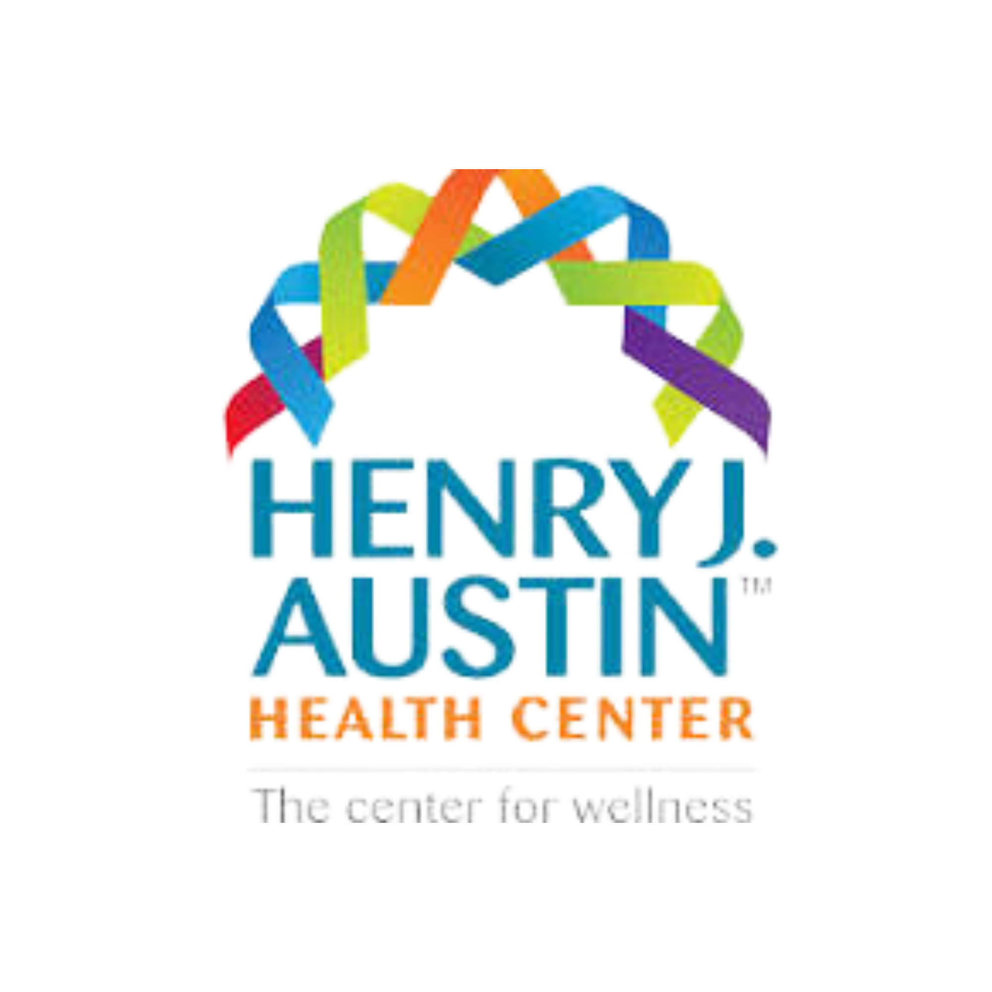Logo of Houston Health Center featuring interconnected multicolored ribbons forming a circular shape with text below reading 'HOUSTON HEALTH CENTER' and 'Incredible' at the bottom.