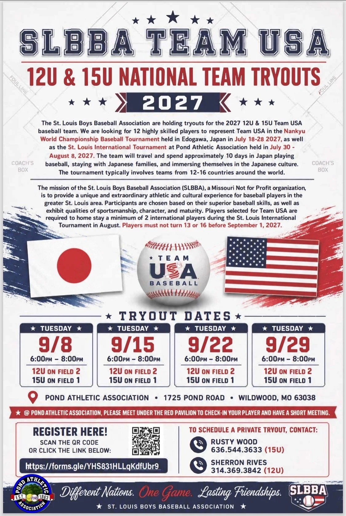 2027 Tryout Dates Are Posted!