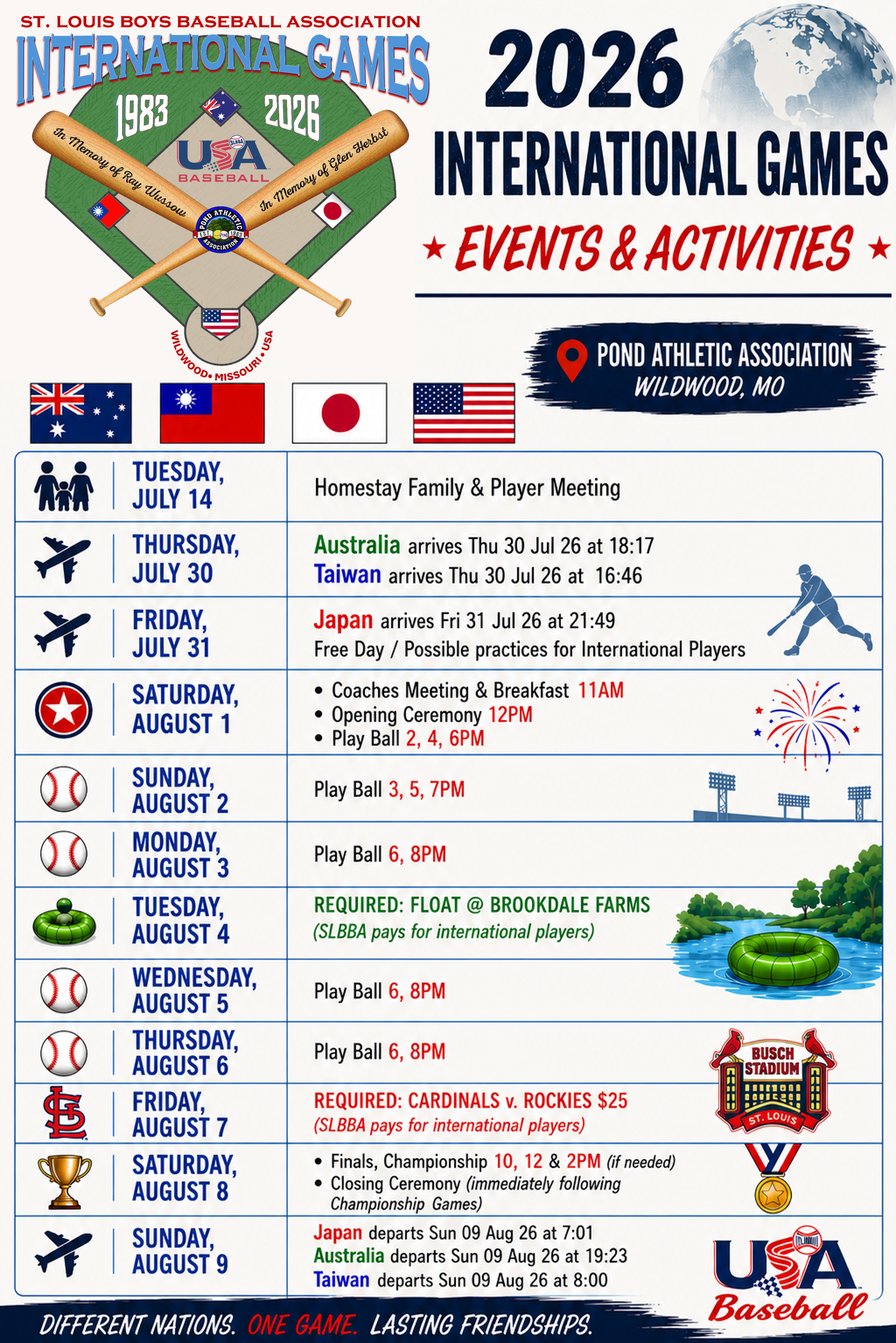 Events &amp; Activities 2026
