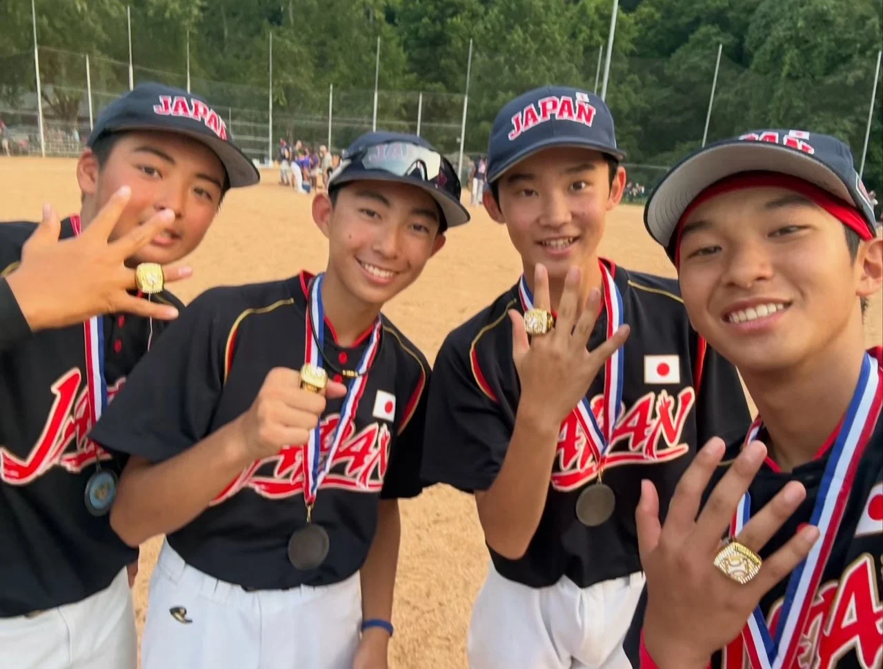 15U Japan with Championship Rings