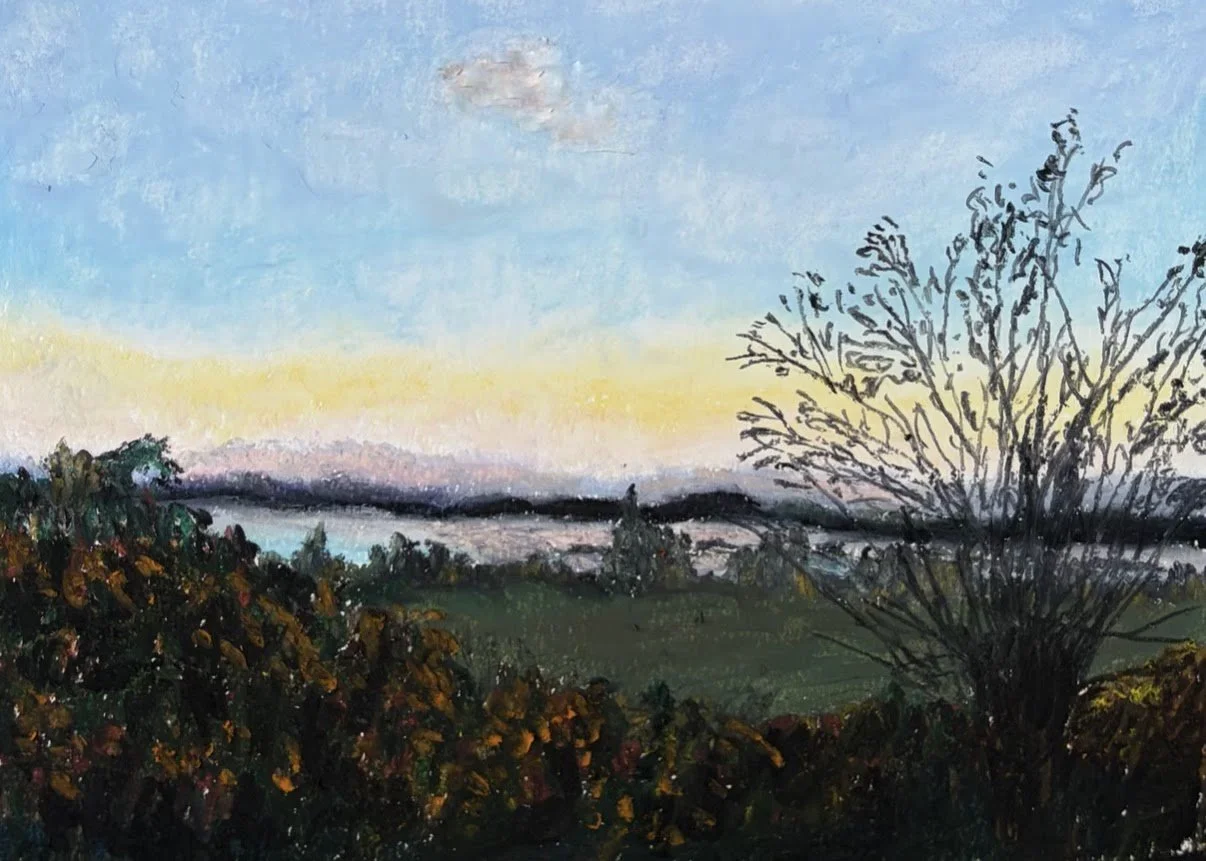 A Fall Sunset Print