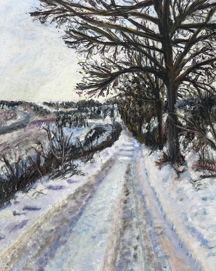 Winter Road Print