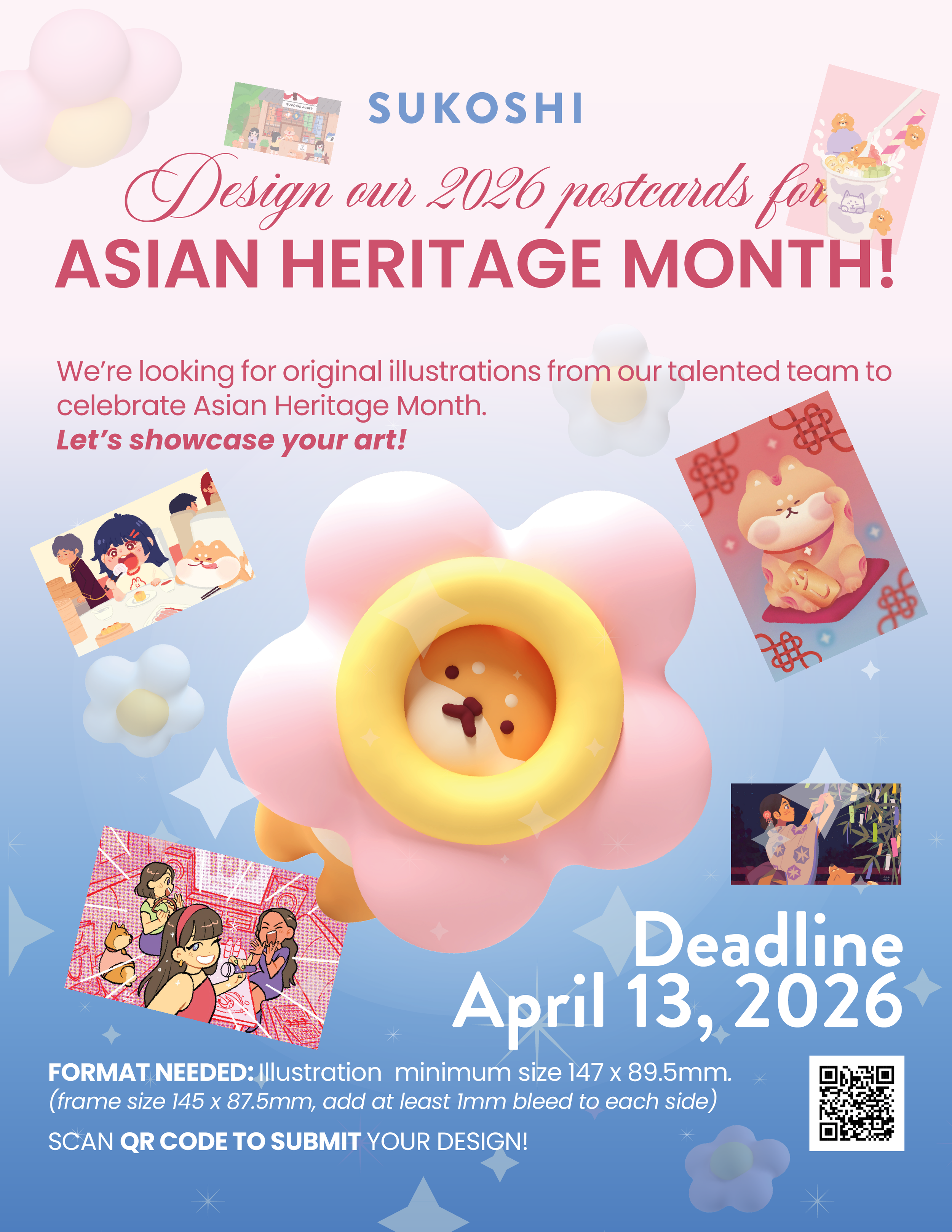 Internal Marketing Poster for Asian Heritage Month 