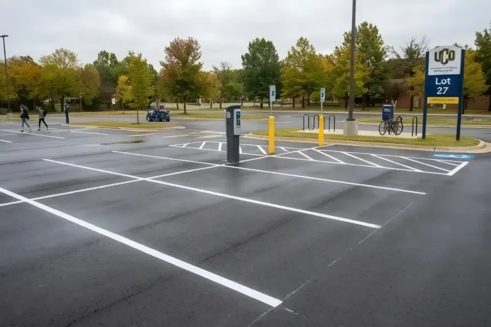 First Impressions Start at the Curb: Why Oklahoma Businesses Need Professional Parking Lot Striping