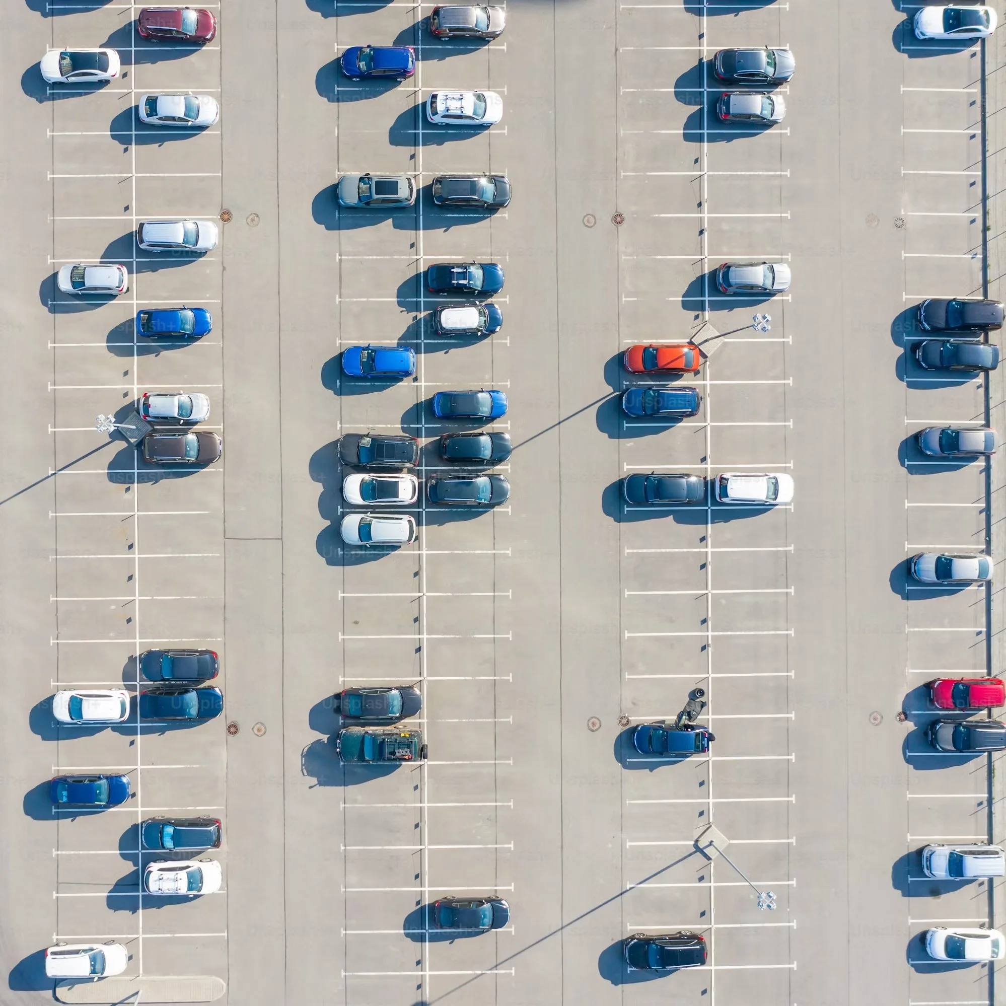 Oklahoma city Edmond parking lot line striping painting