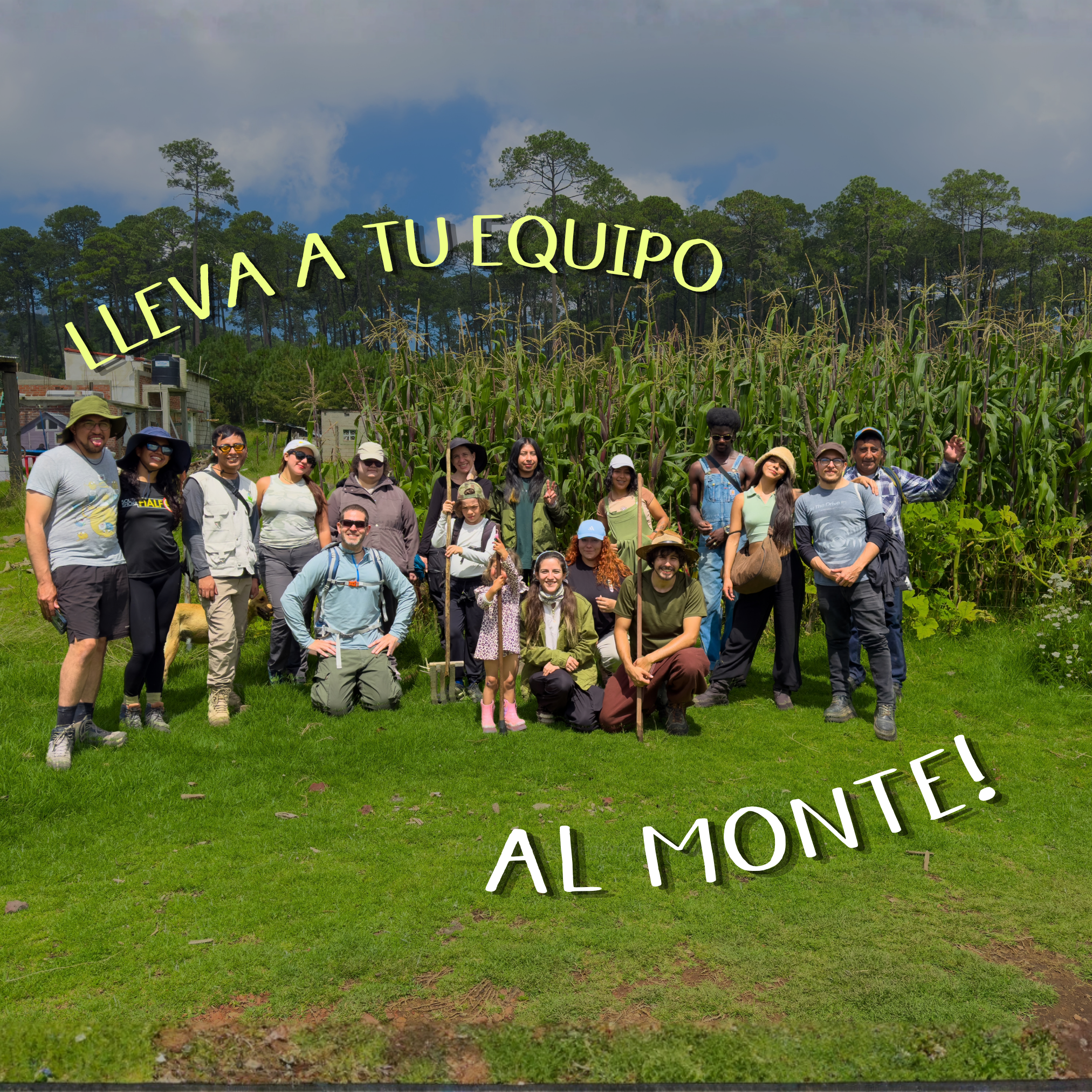 Lleva a tu equipo al monte