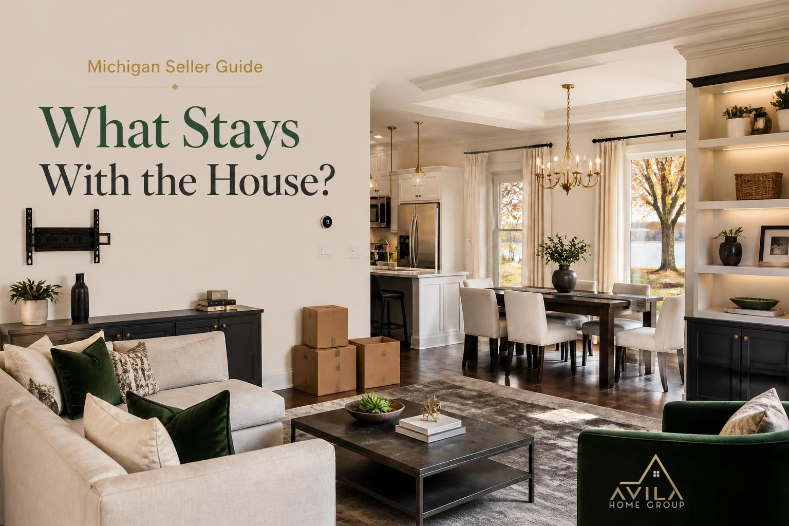 What Stays With the House When You Sell a Home in Michigan?