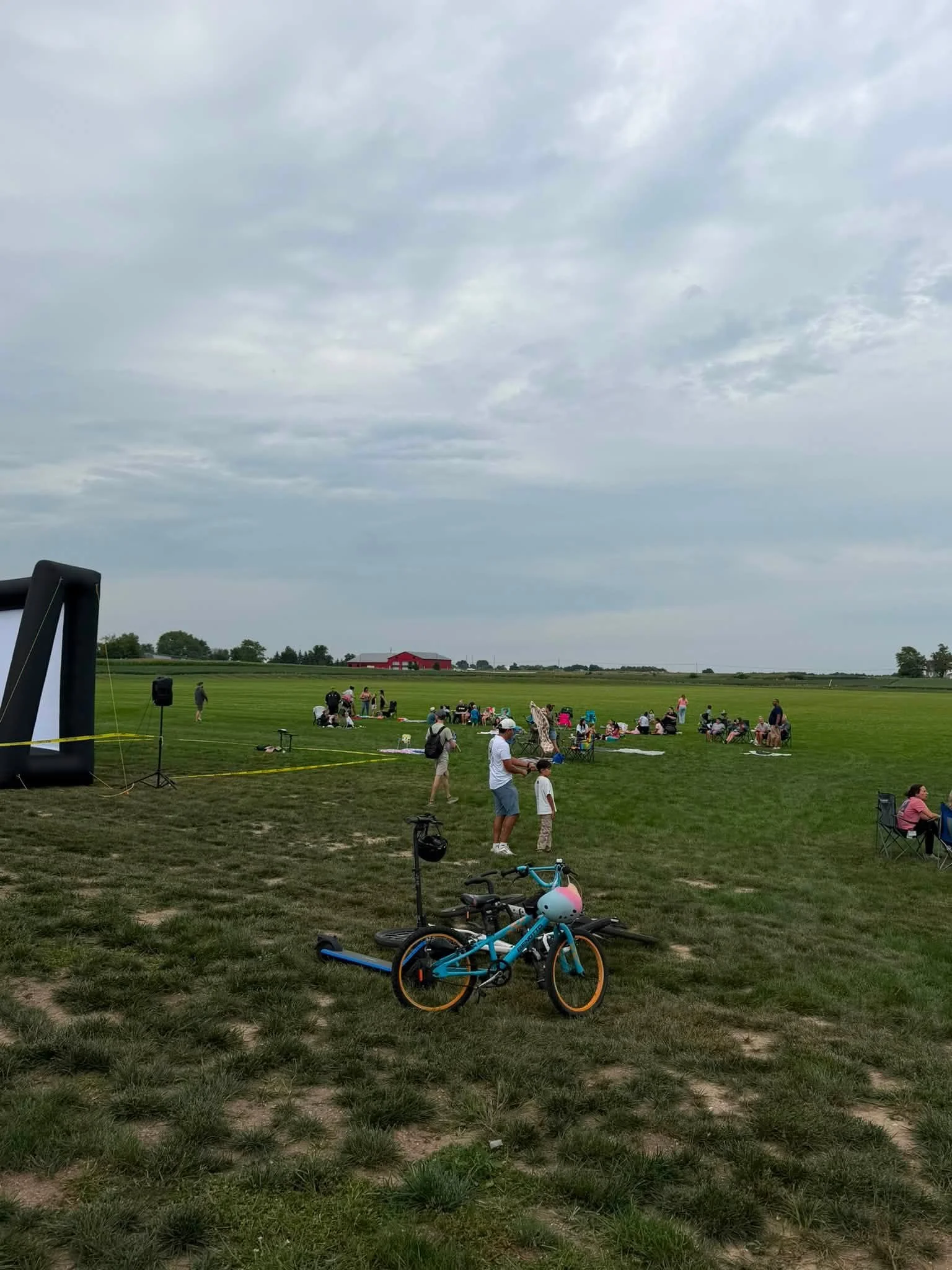 Avila Home Group community booth at Jamestown Township Movie Night