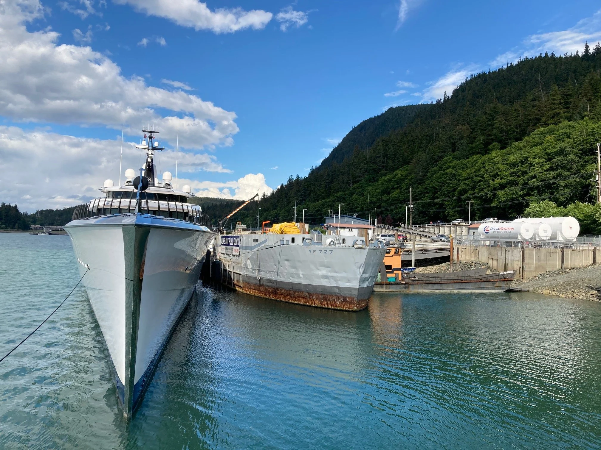 Juneau fuel dock