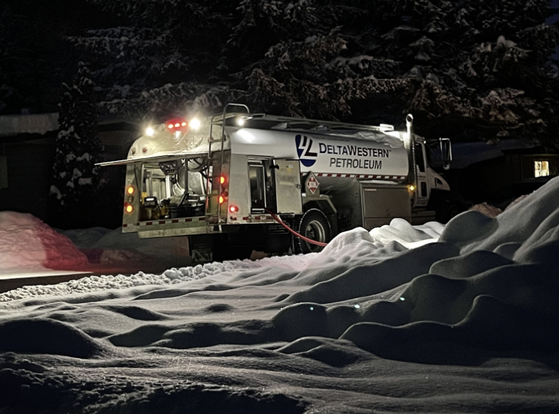 Delta Western fuel truck