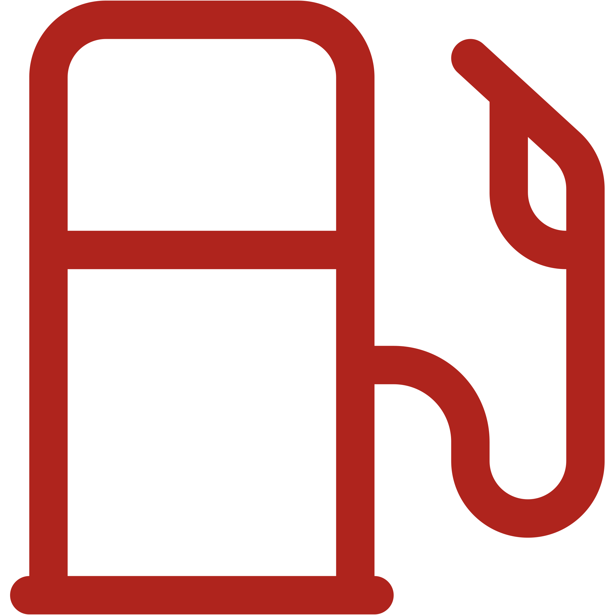 Convenience store gas pump icon