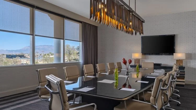 Sheraton Airport hotel Albuquerque conference room, hospitality investment sales