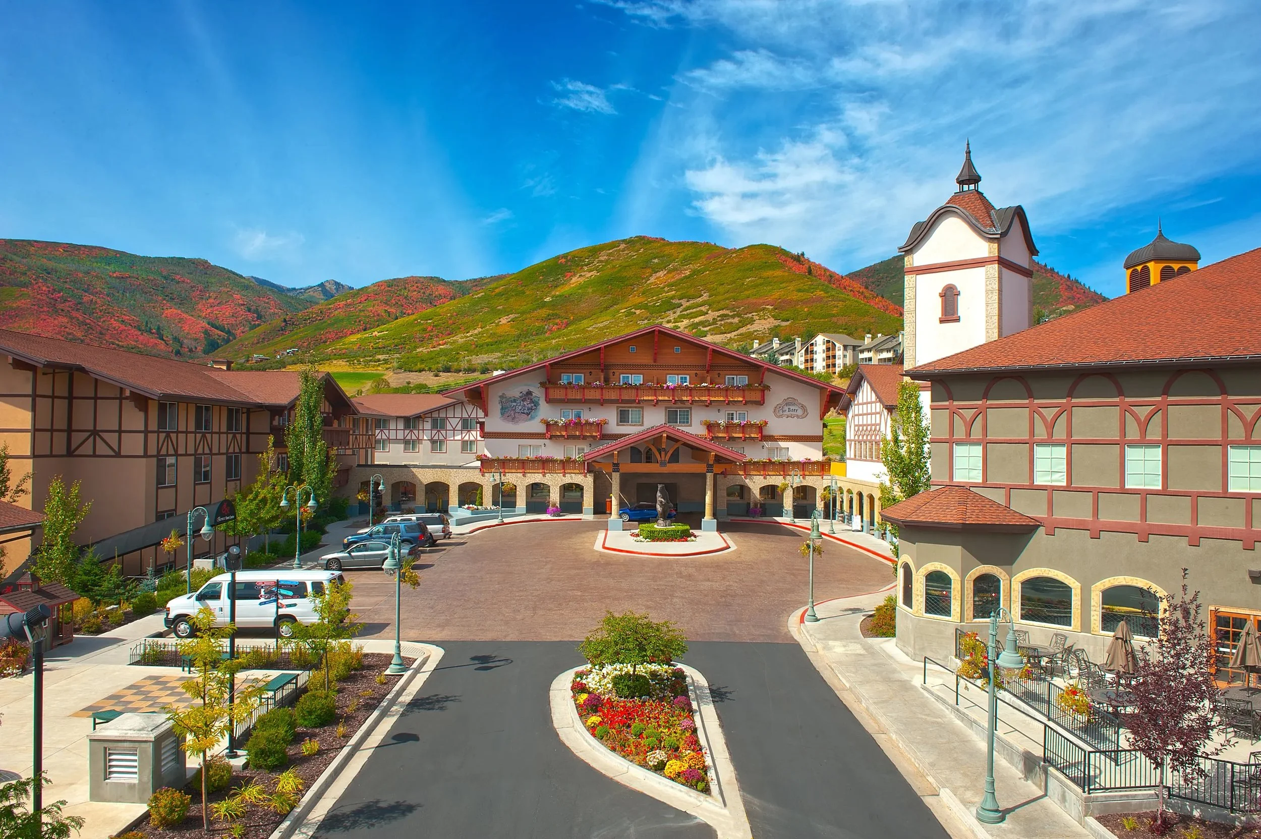 Zermatt hot springs resort in Midway, unique resort and spa for hospitality investment