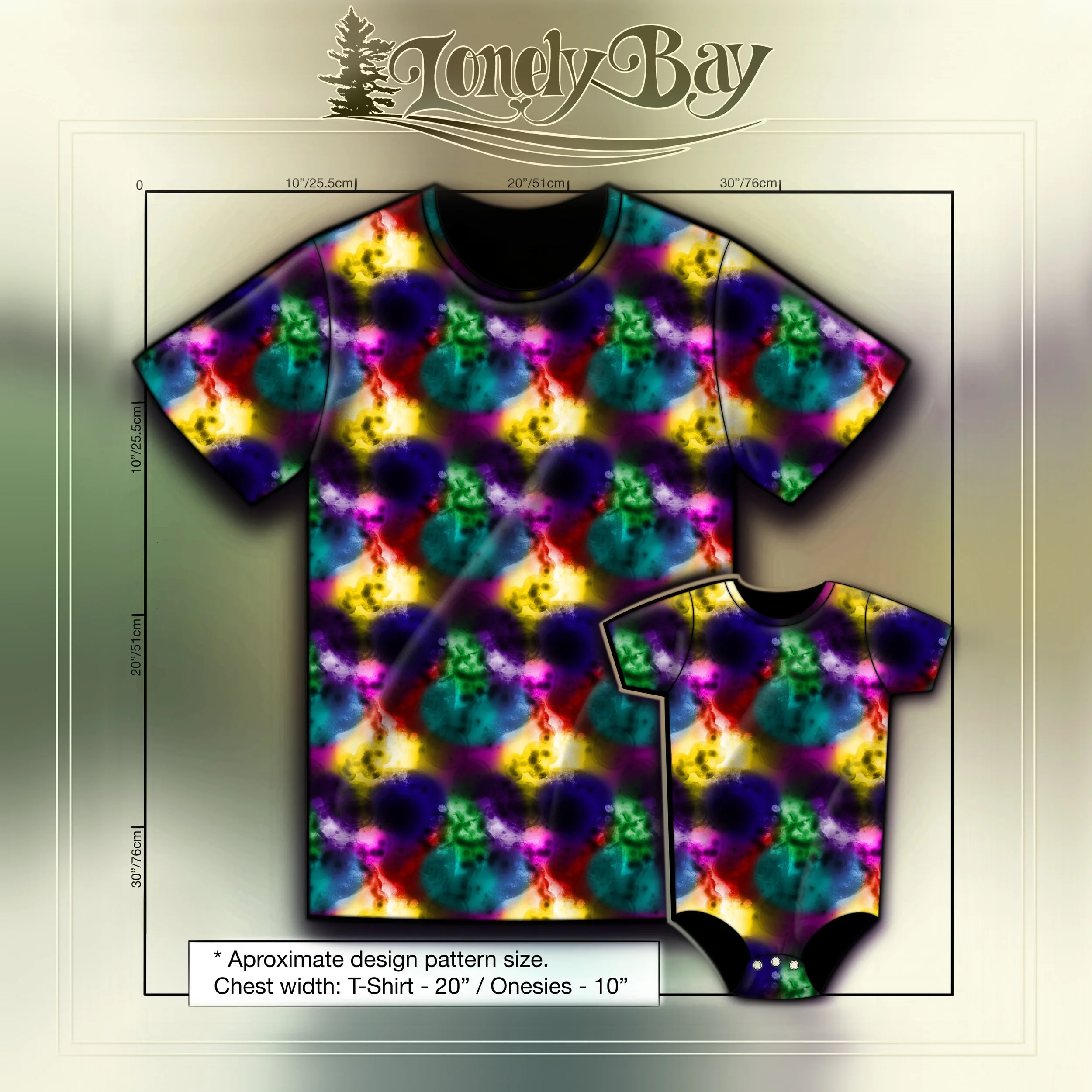 EggsRay Rainbow Tshirt Half.jpg