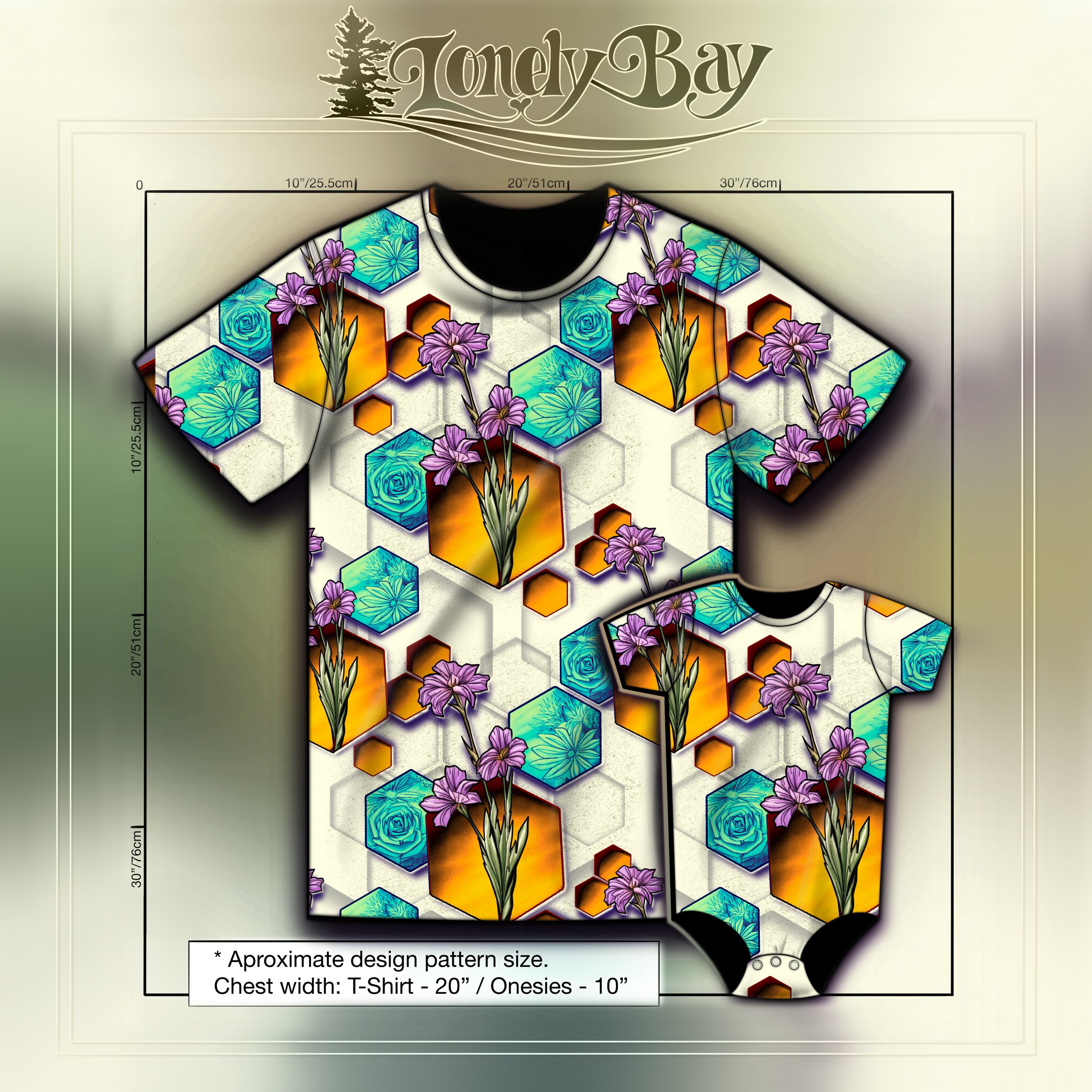 Honeycomb Iris Tshirt Full.jpg