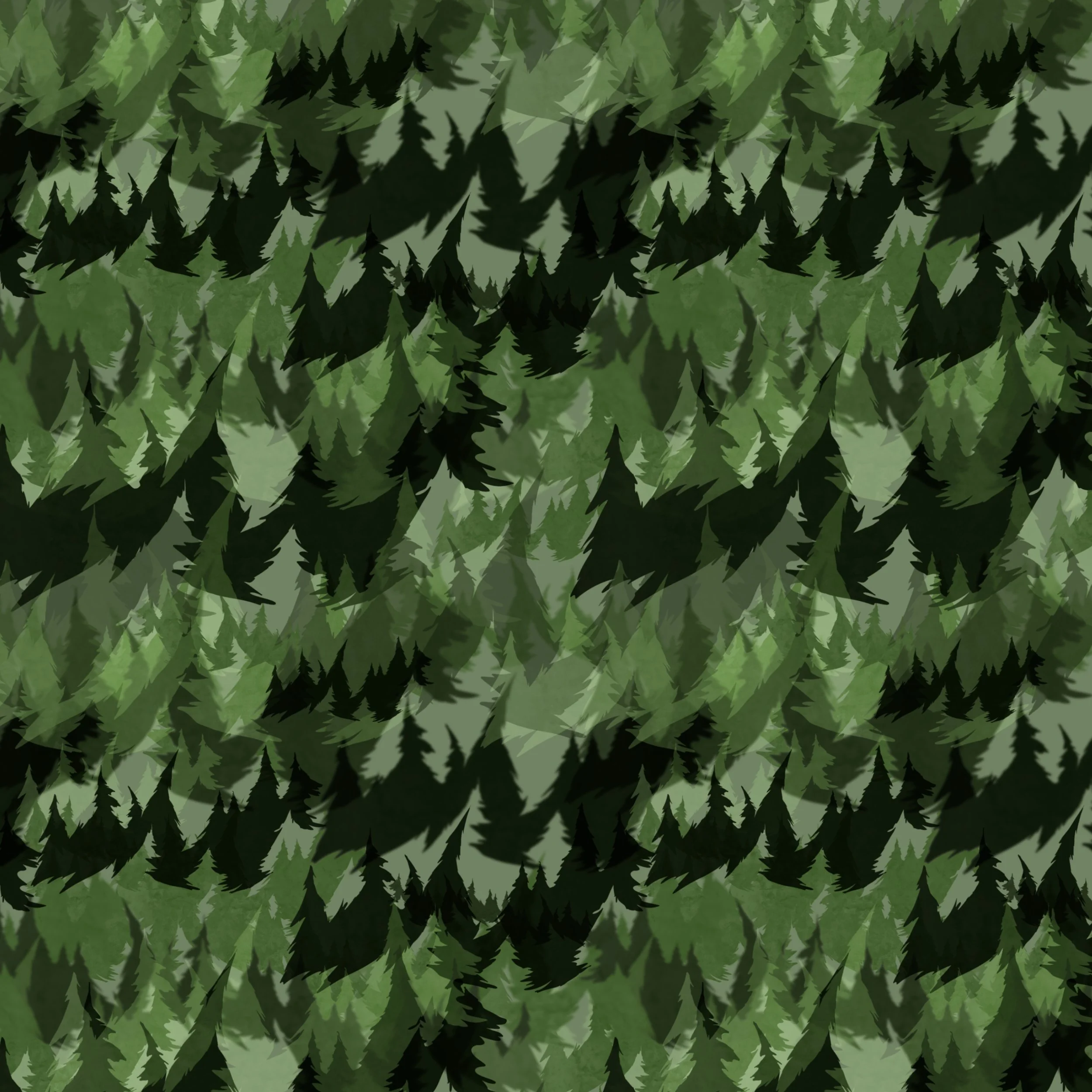 Pine Tree Camo- Half Scale