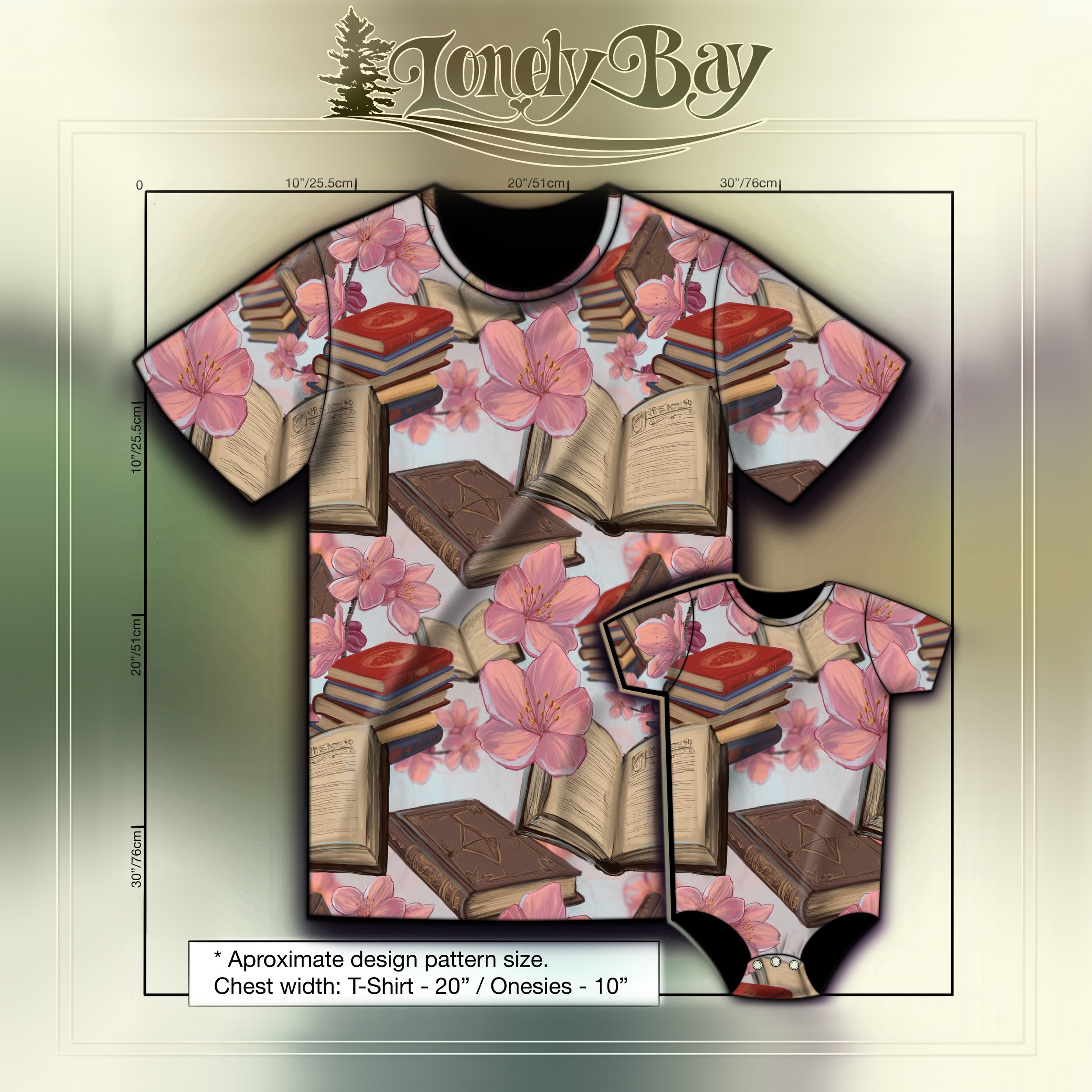 Cherry Blossom Books Colour Tshirt Full.jpg