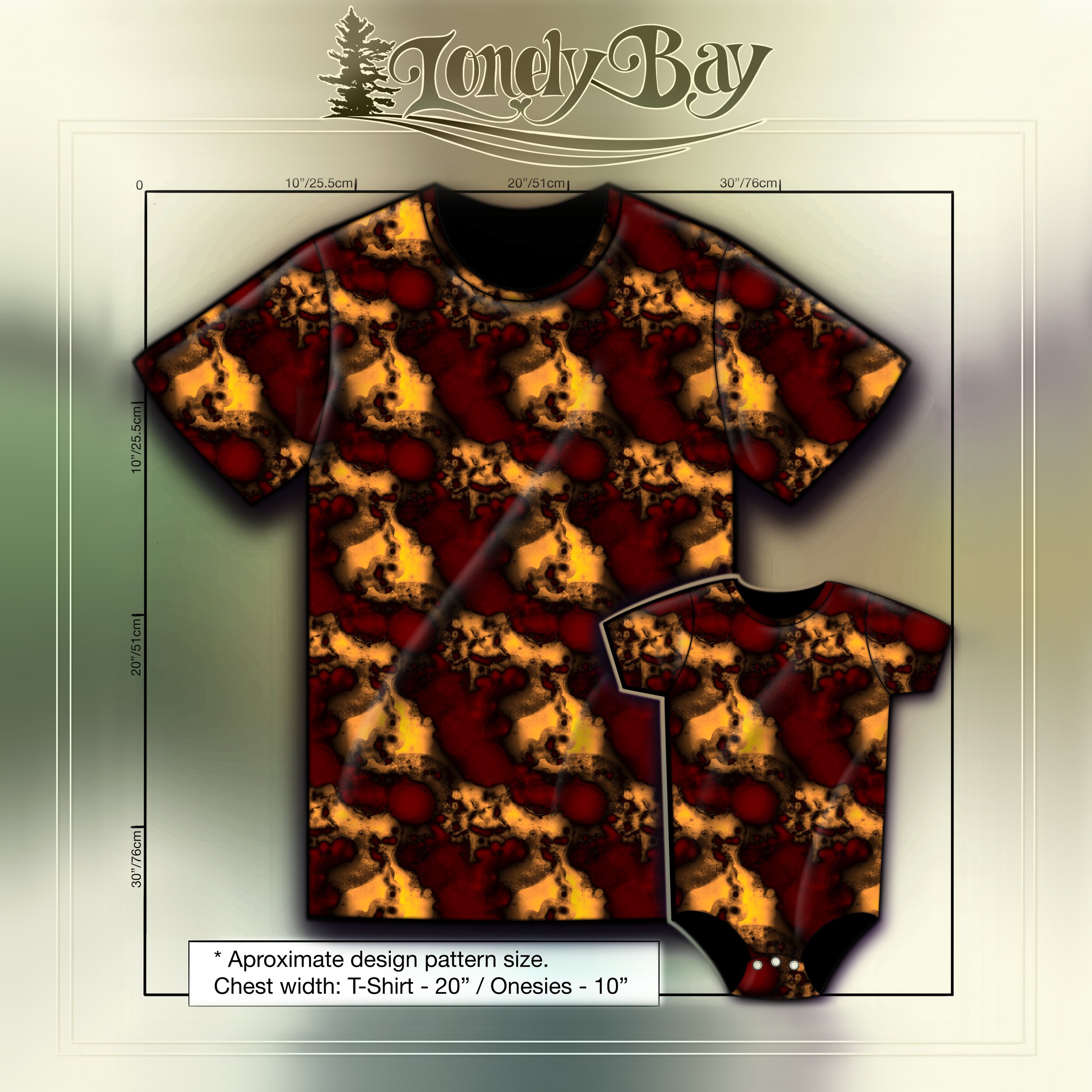 EggsRay RedGold Tshirt Half.jpg