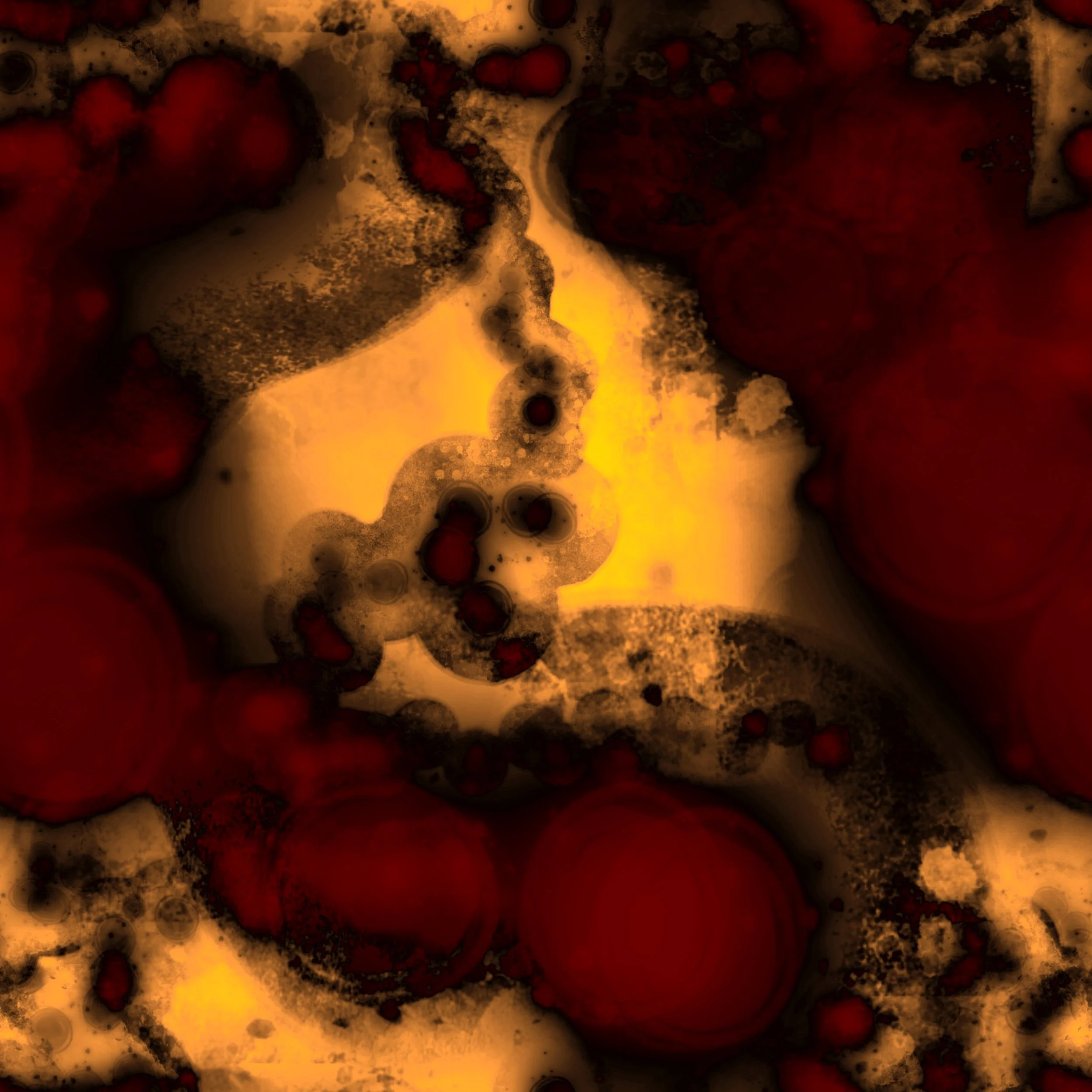 Red and Gold X-Ray