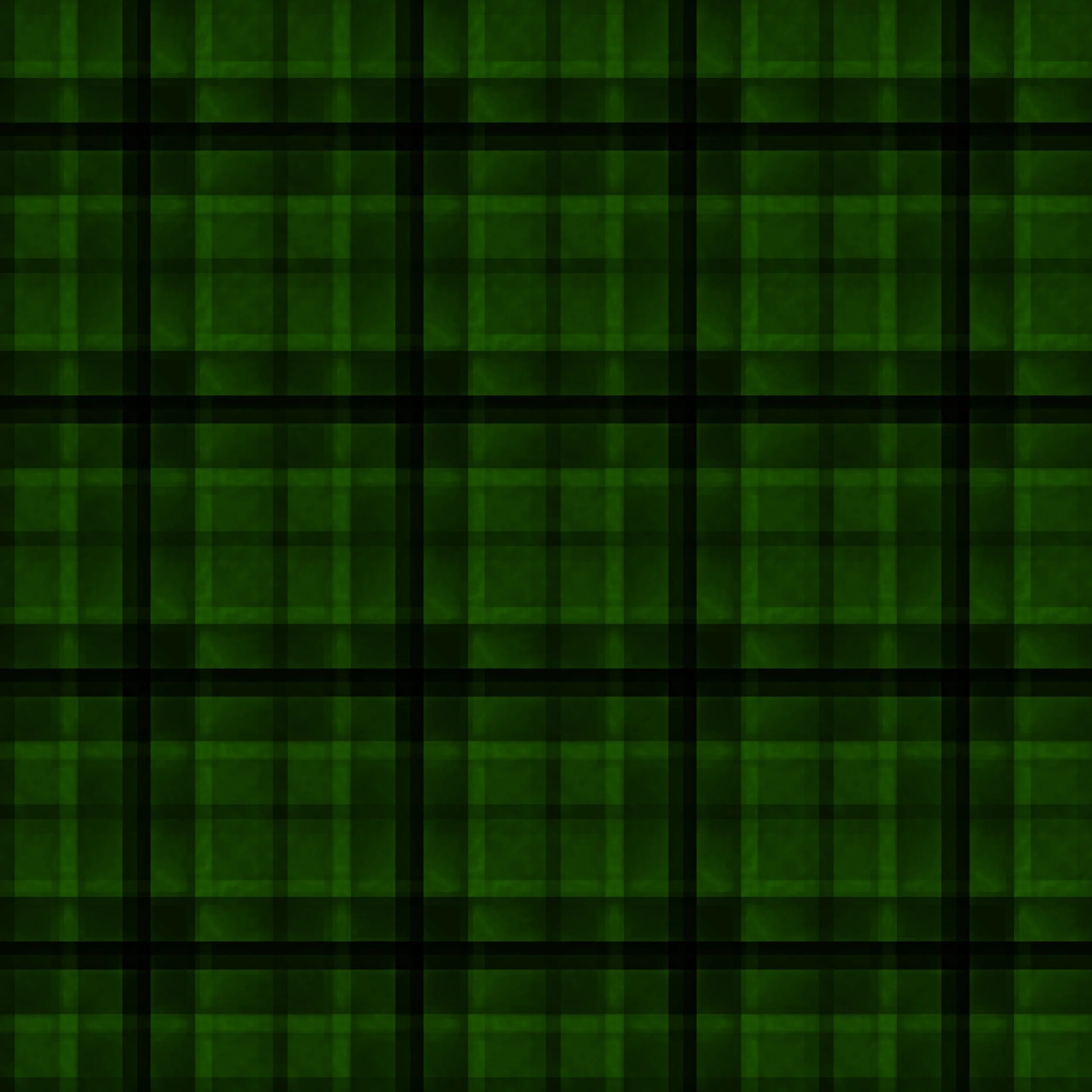 Green Plaid- Half Scale
