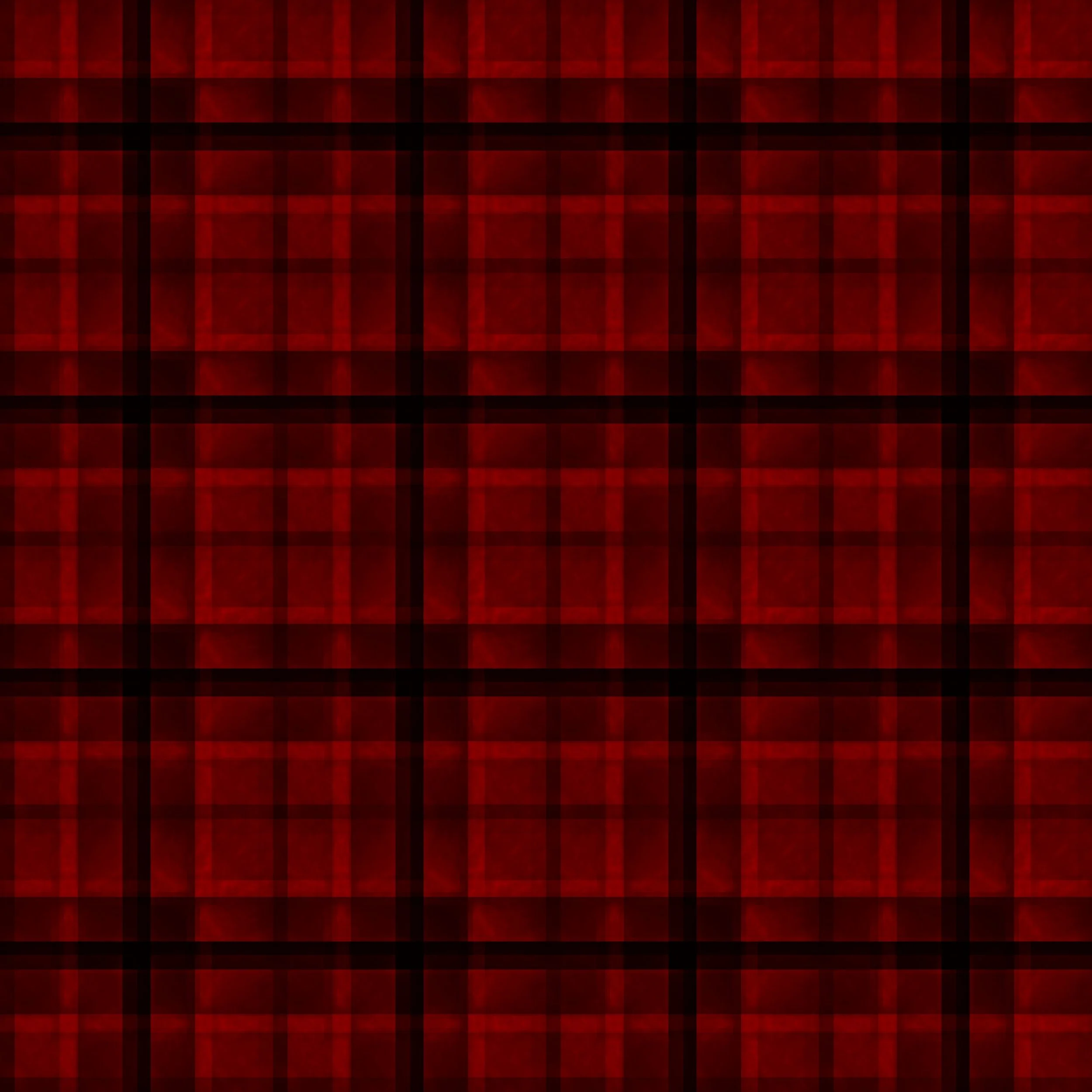 Red Plaid- Half Scale