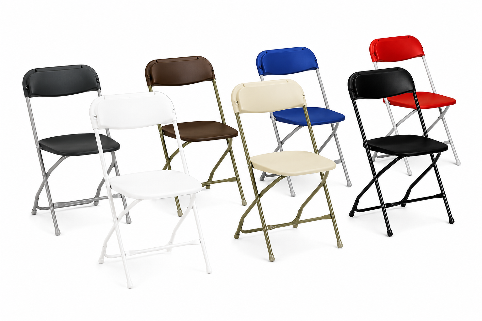 H&H FOLDING CHAIRS