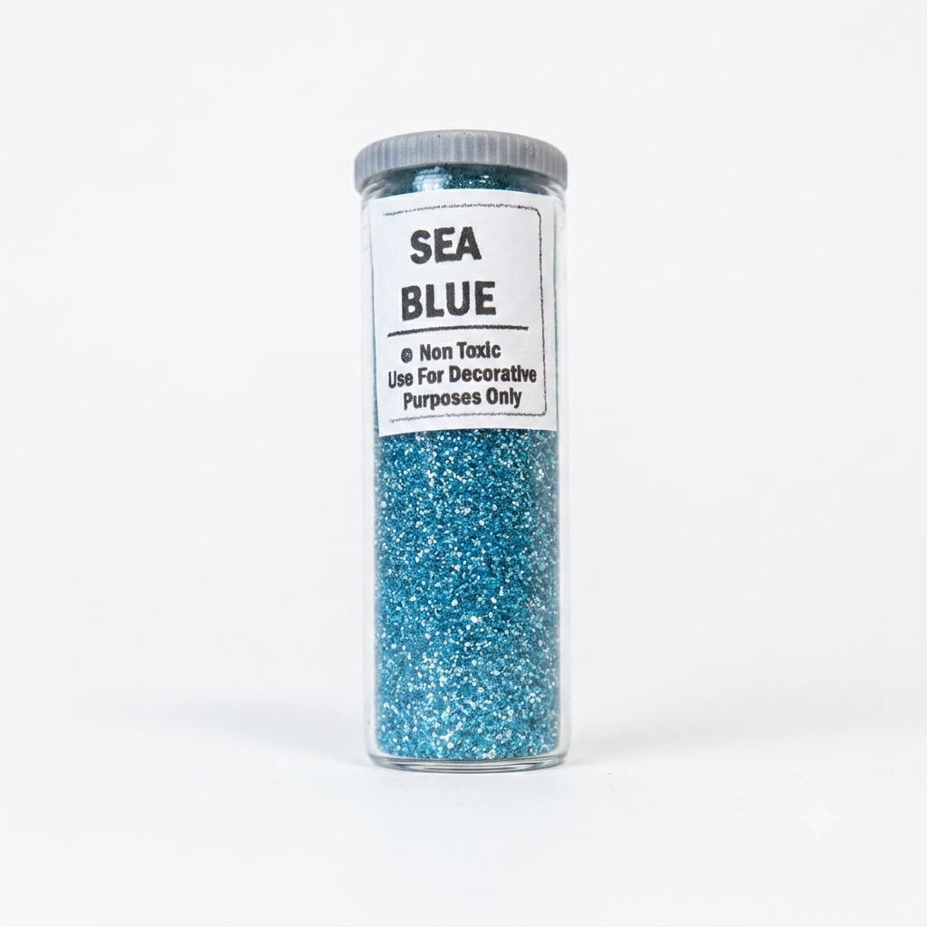 Sea Blue Food Touch Safe Glitter