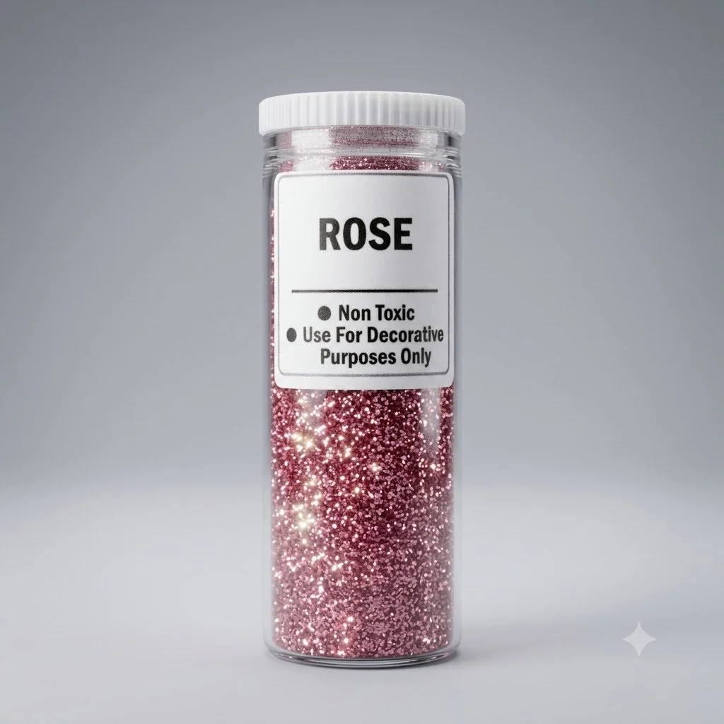 Rose Food Touch Safe Glitter