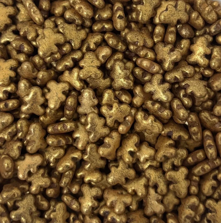 Christmas Sprinkles Sugar Shaped Gingerbread Men