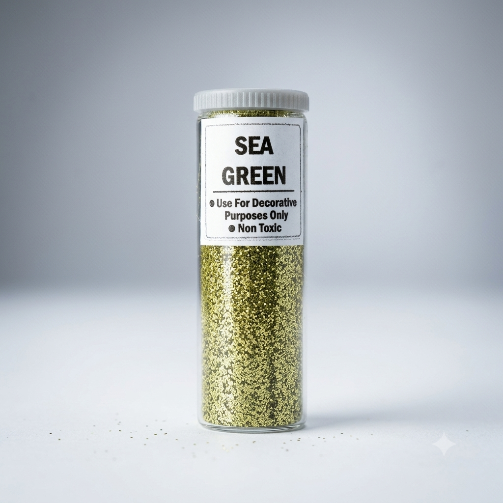 Sea Green Food Touch Safe Glitter