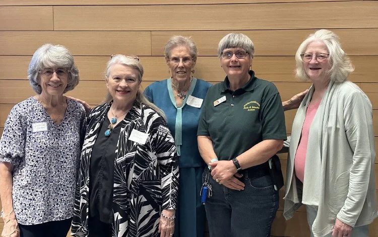 Deborah Barber, Jacque Hillman, Nancy Marshall, Paula Winske, and Kathleen Osborne at the 2026 APW Conference