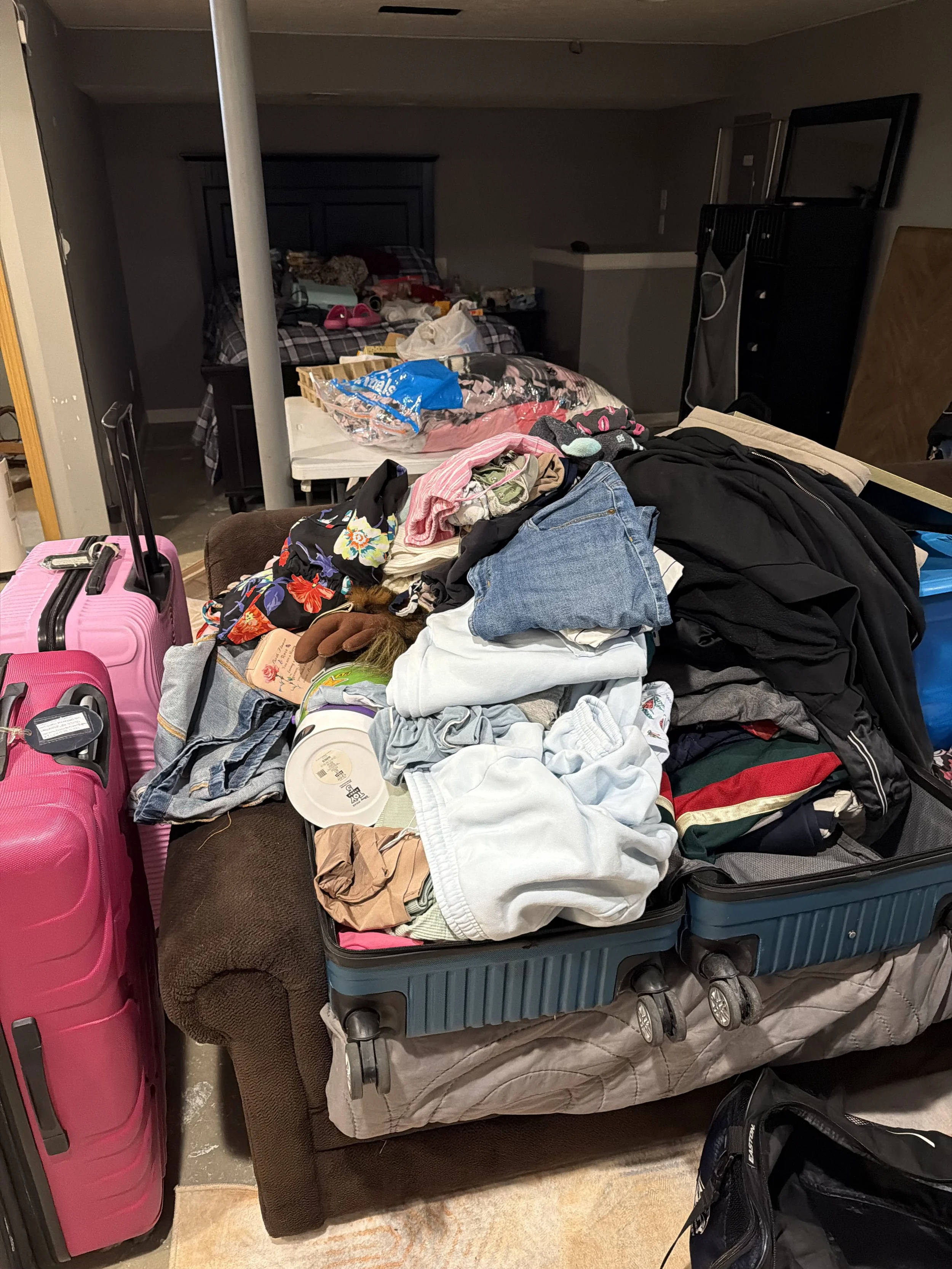 My luggage moved to africa without me