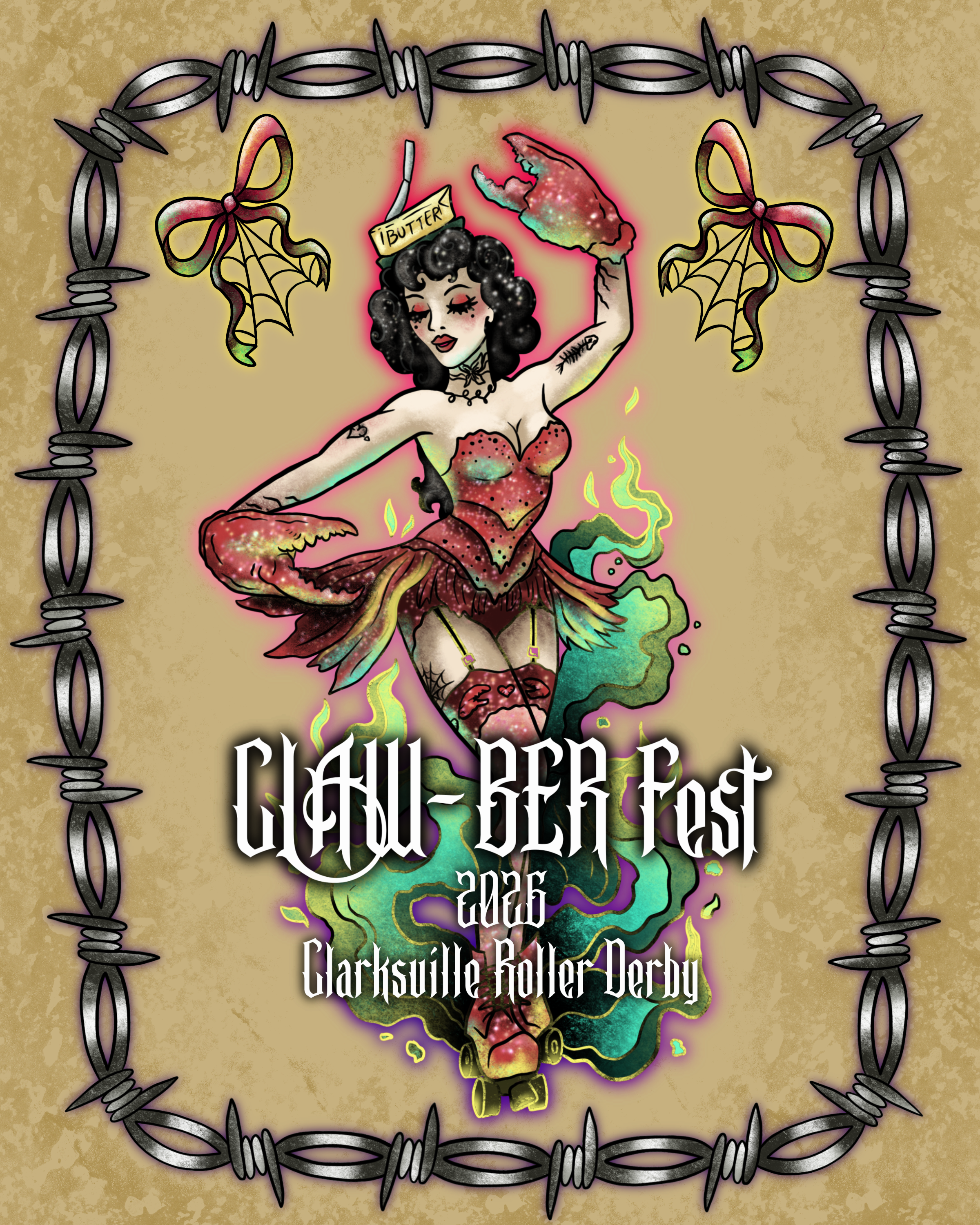 Claw-Ber fest 2026 Poster