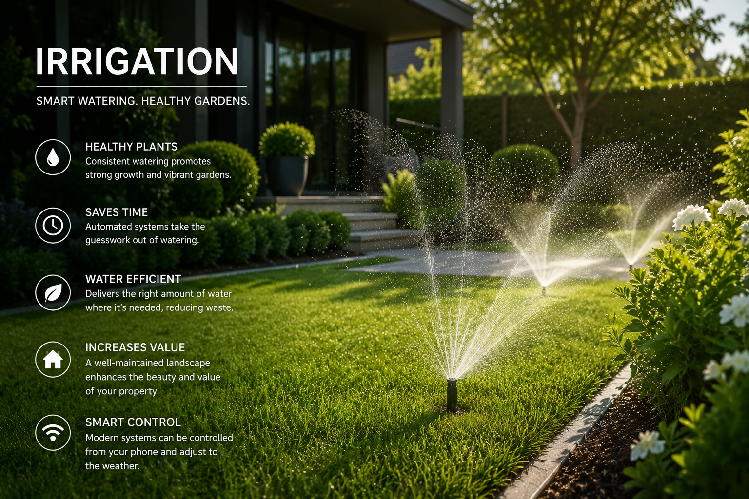 Benefits of Installing an Irrigation System