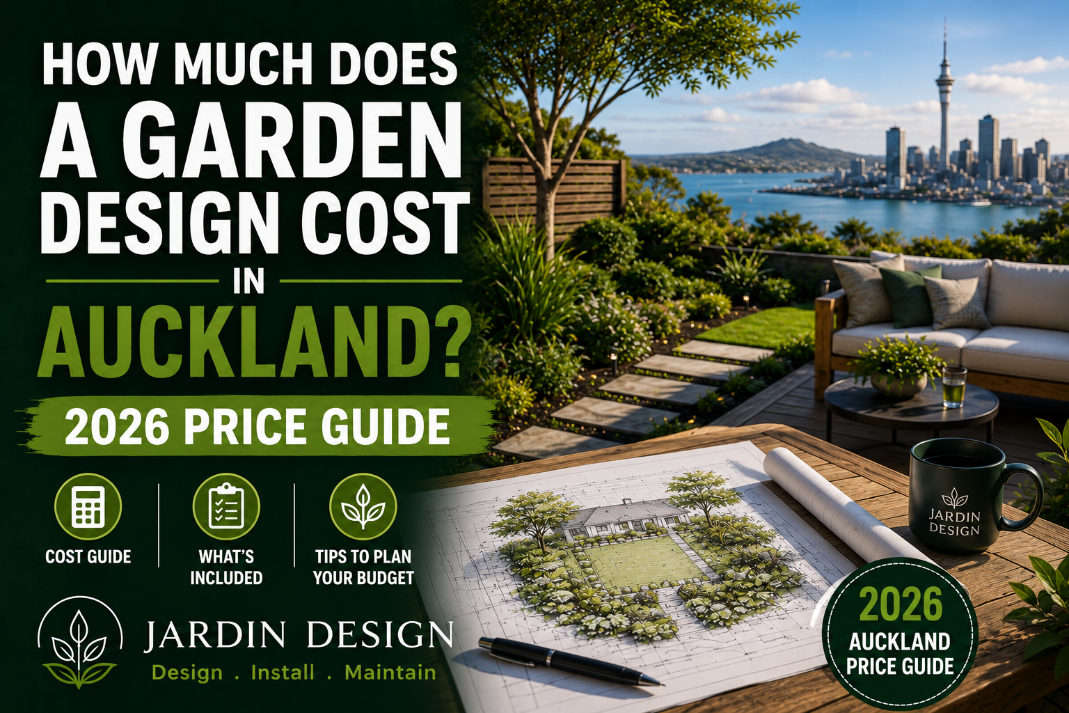 How Much Does a Garden Design Cost in Auckland? (2026 Price Guide)