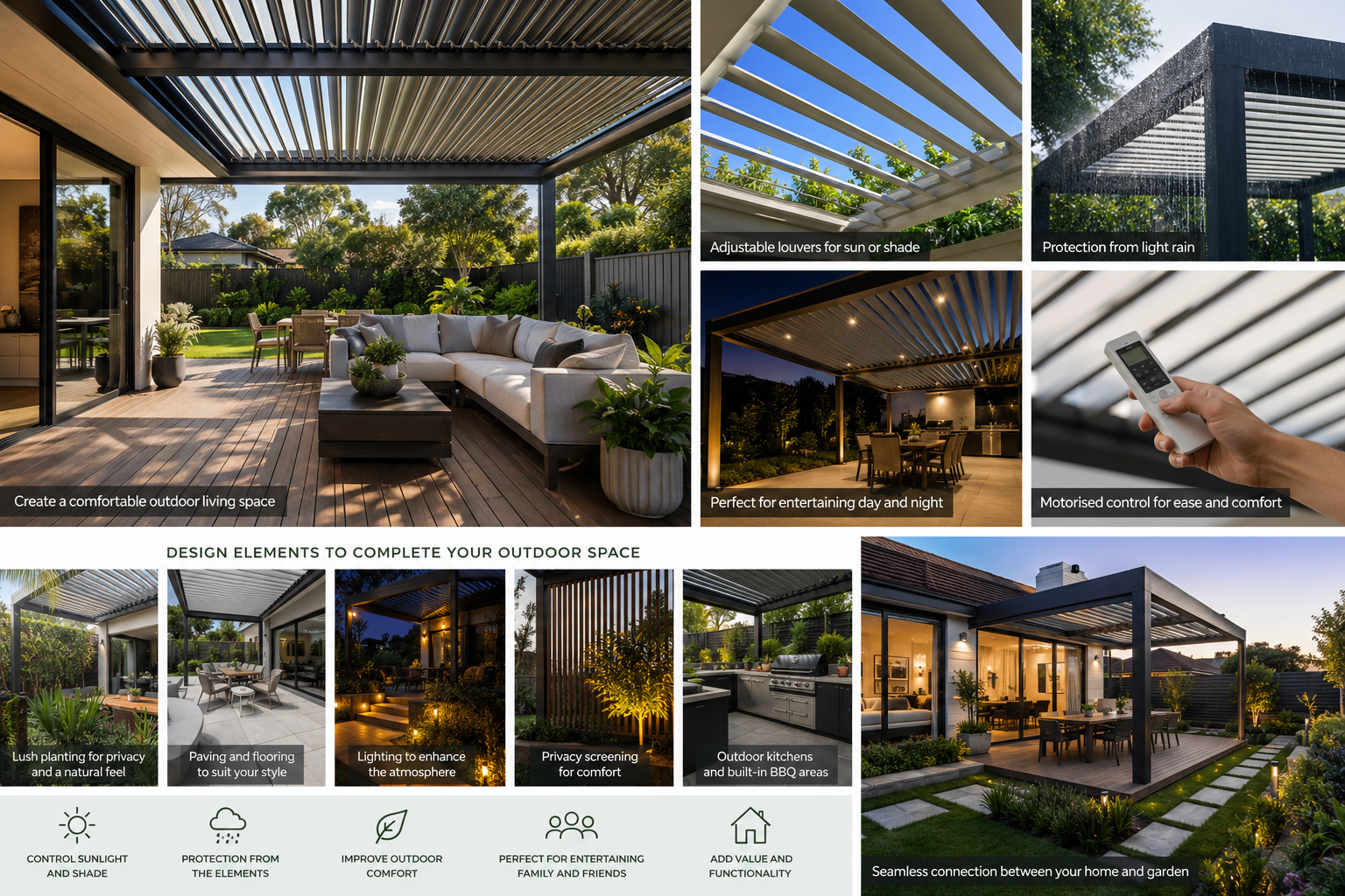 Louvre Systems in Auckland: Why Jardin Design Is the Right Choice for Your Outdoor Living Project