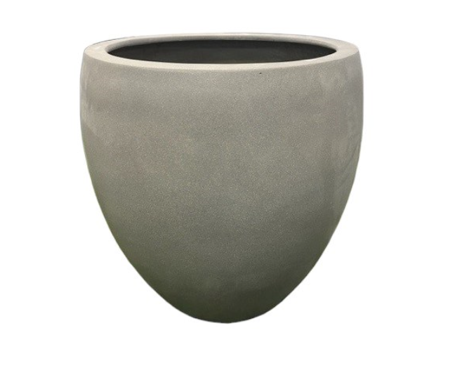 Amarillo Planter - Dark Grey - 30cm