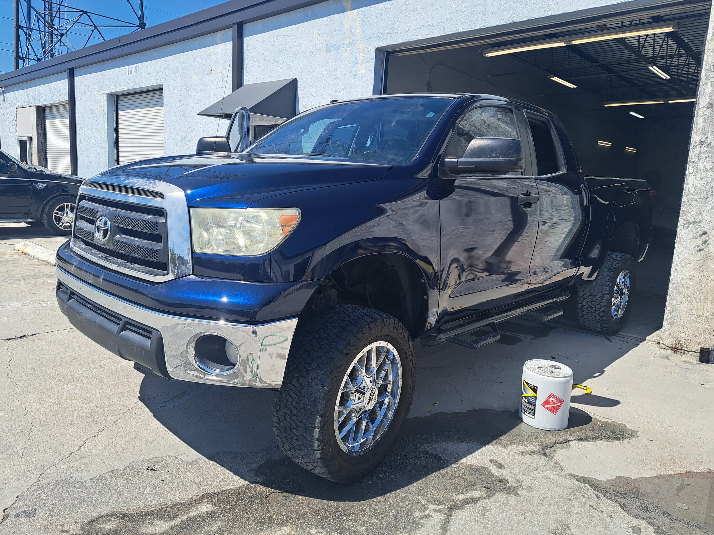 Refinish Paint Job-Crew Size Truck
