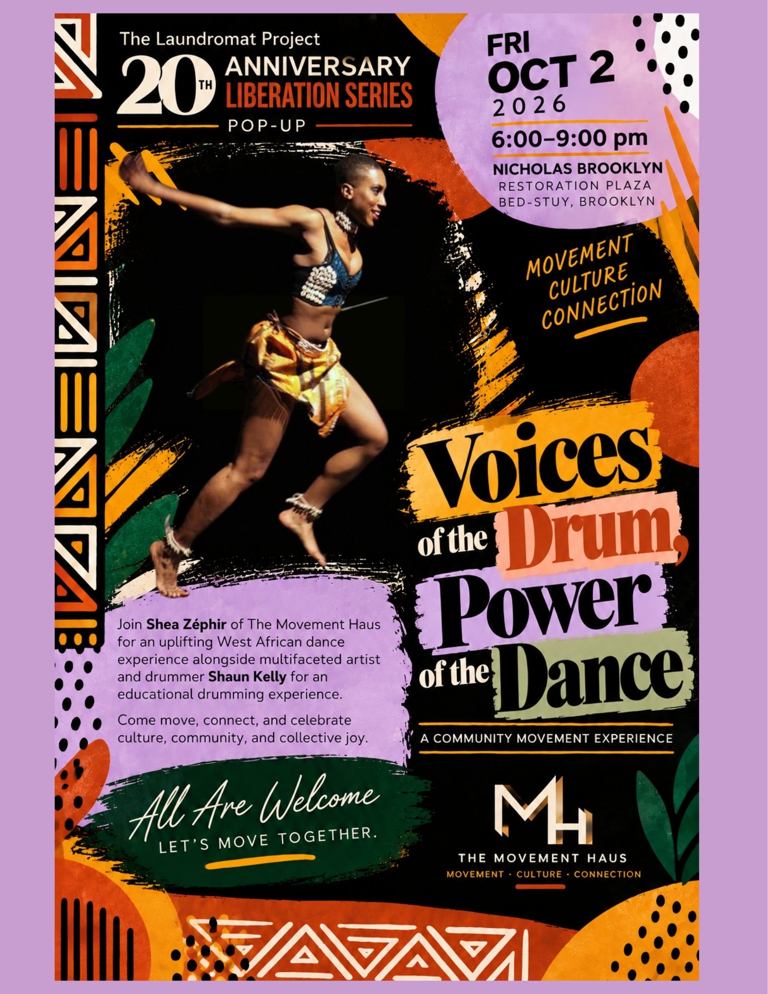 West African Dance + Drumming Community Experience