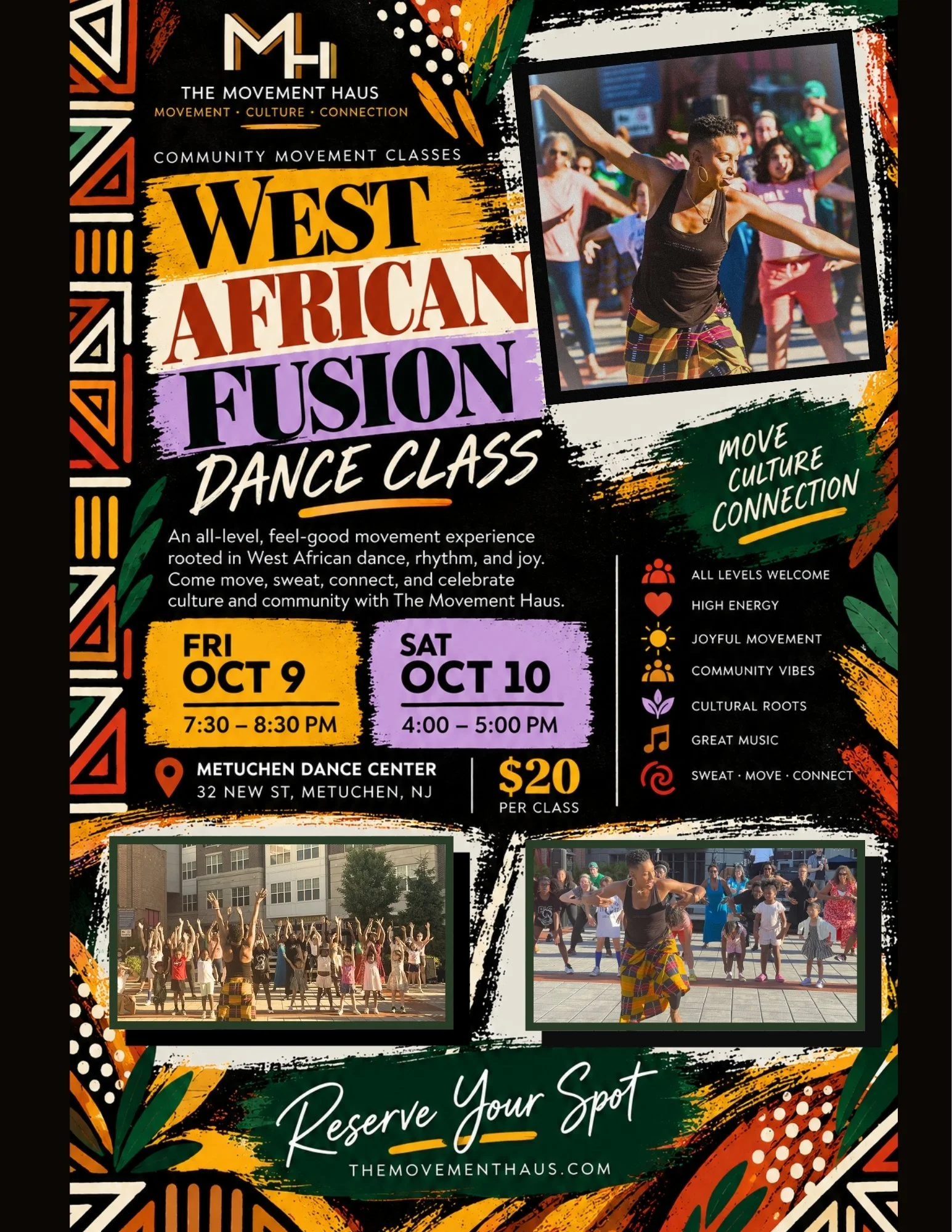 WEST AFRICAN FUSION COMMUNITY CLASS