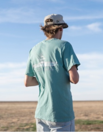 CENTER CONSOLE TEE | SEAFOAM