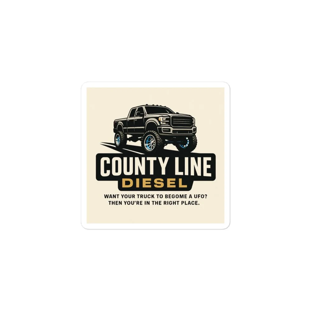 County Line Diesel stickers
