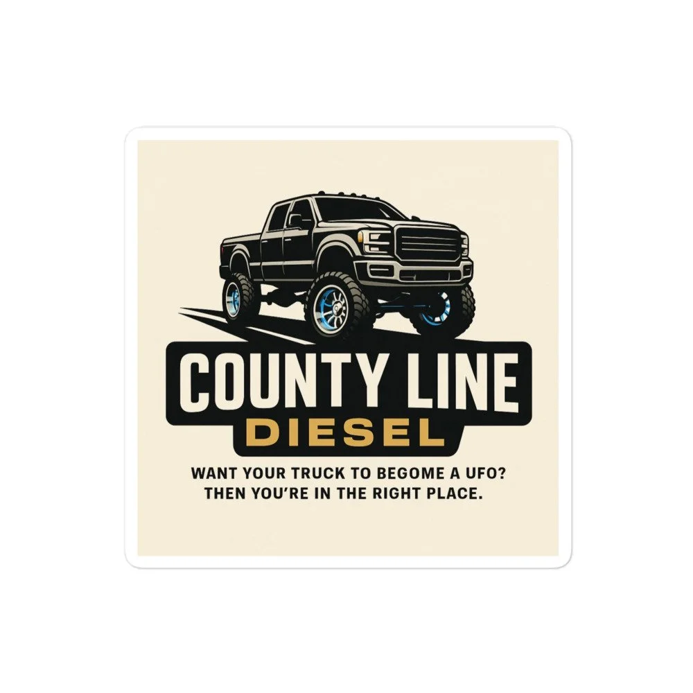 County Line Diesel stickers