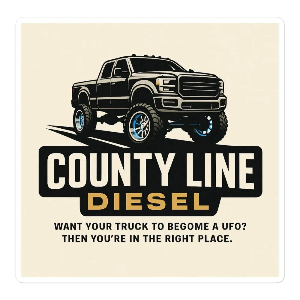 County Line Diesel stickers
