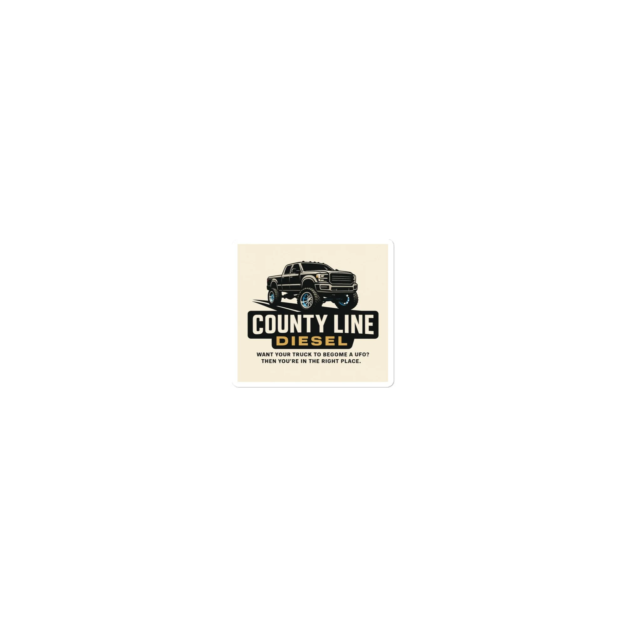 County Line Diesel stickers