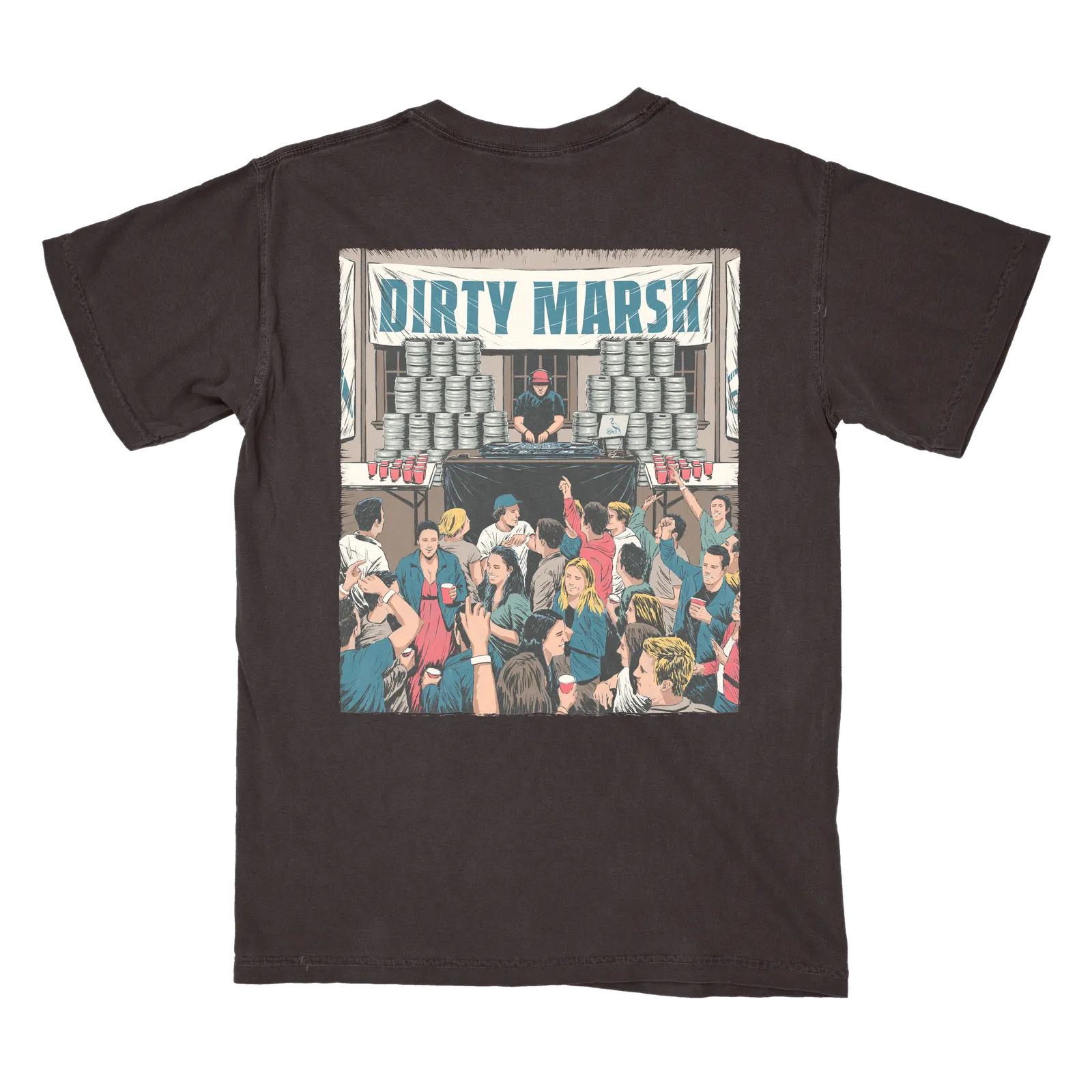 FRAT PARTY TEE | BLUE JEAN