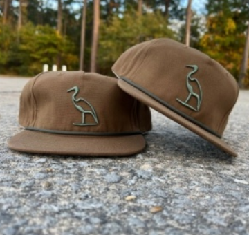HERON EMBROIDERED | TOBACCO