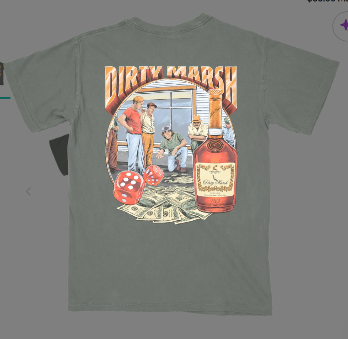 DICE GAME TEE | GREY