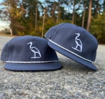 HERON EMBROIDERED |VINTAGE NAVY