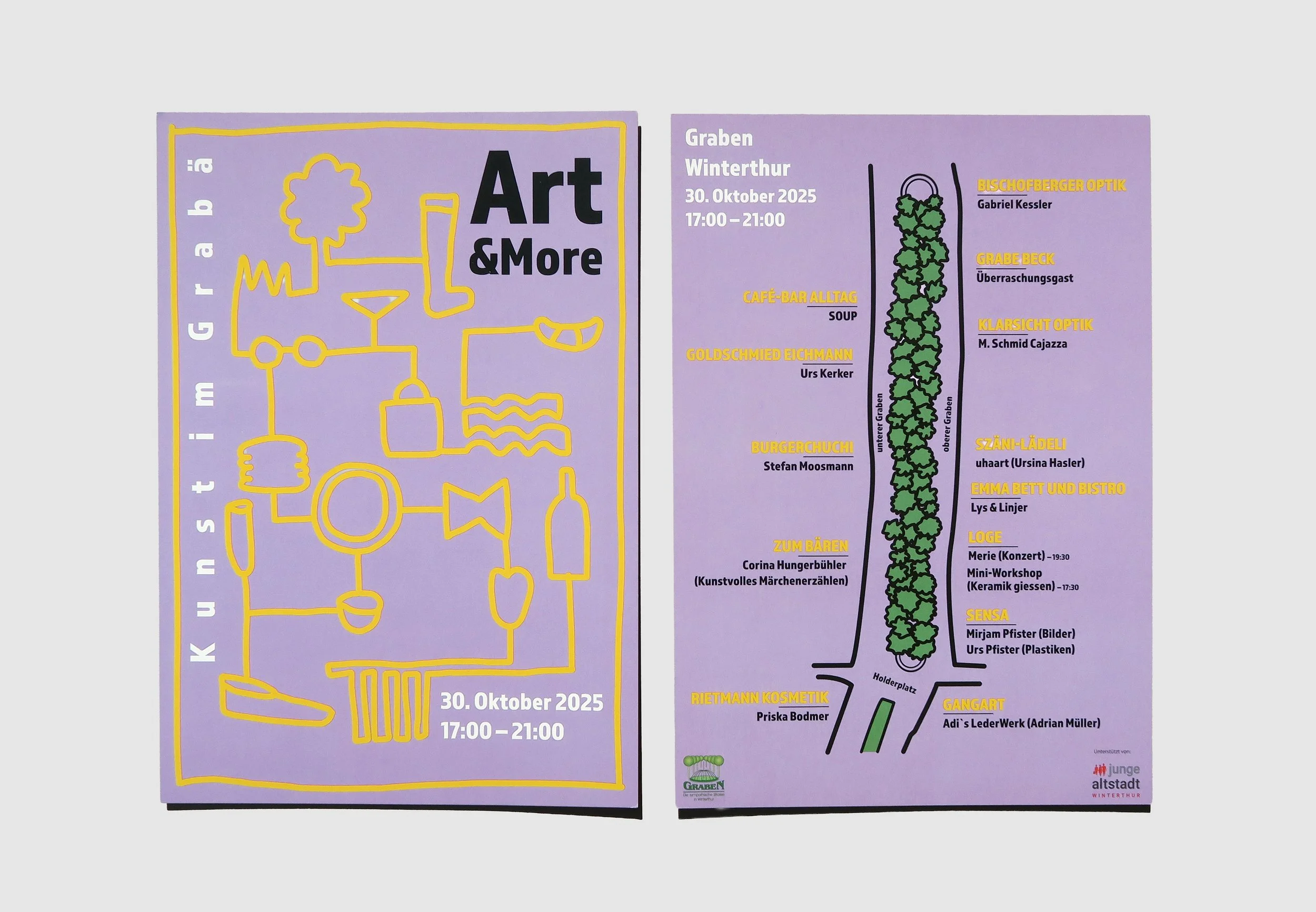 Flyer | Konzeption, Gestaltung, Druckvorstufe | 2025